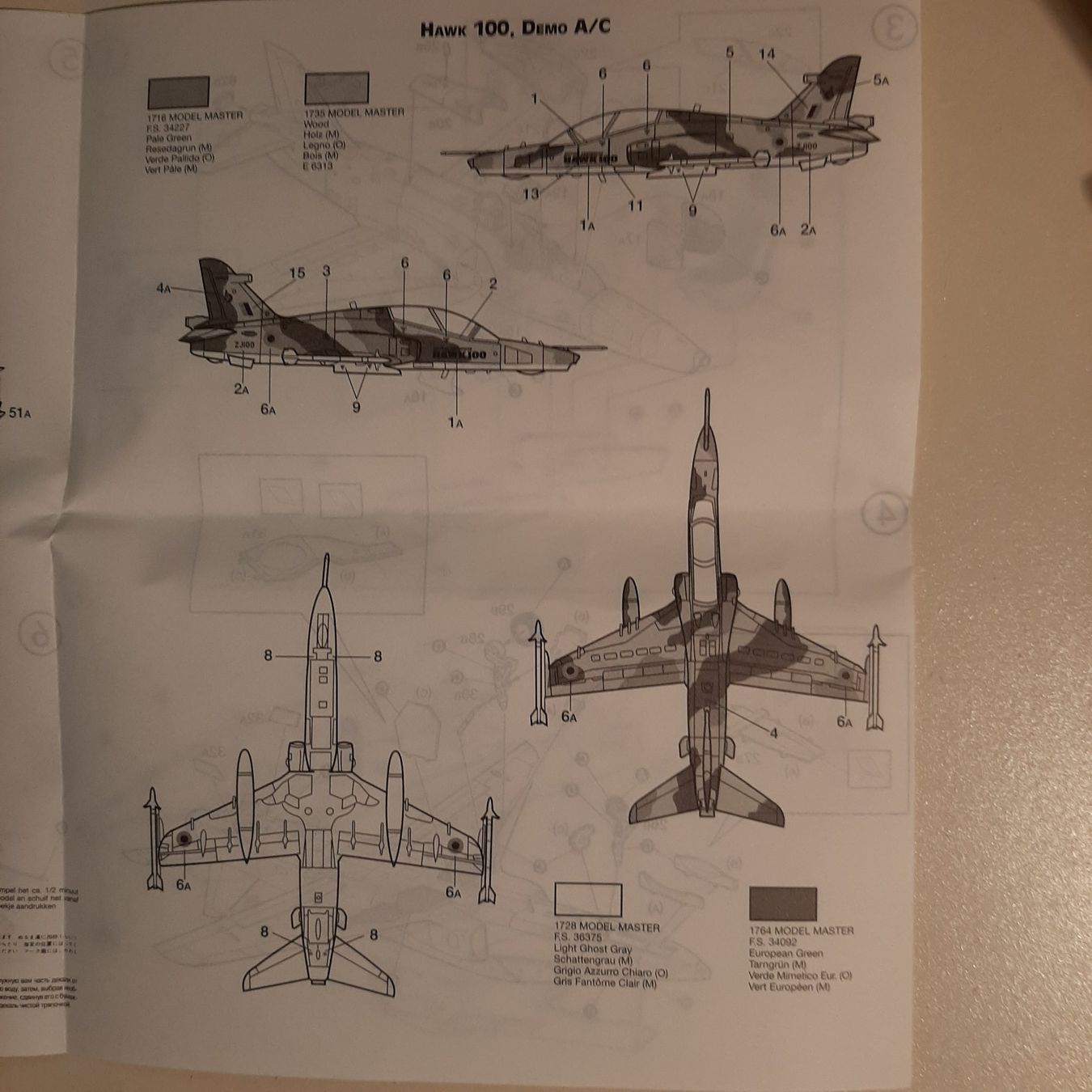 Italeri Kit di modellismo & Modellini statici: 2150 ... BAe Hawk Mk 100 ... Italeri 1211 – Usato da Bonstetten venduto da Benibanny59 2