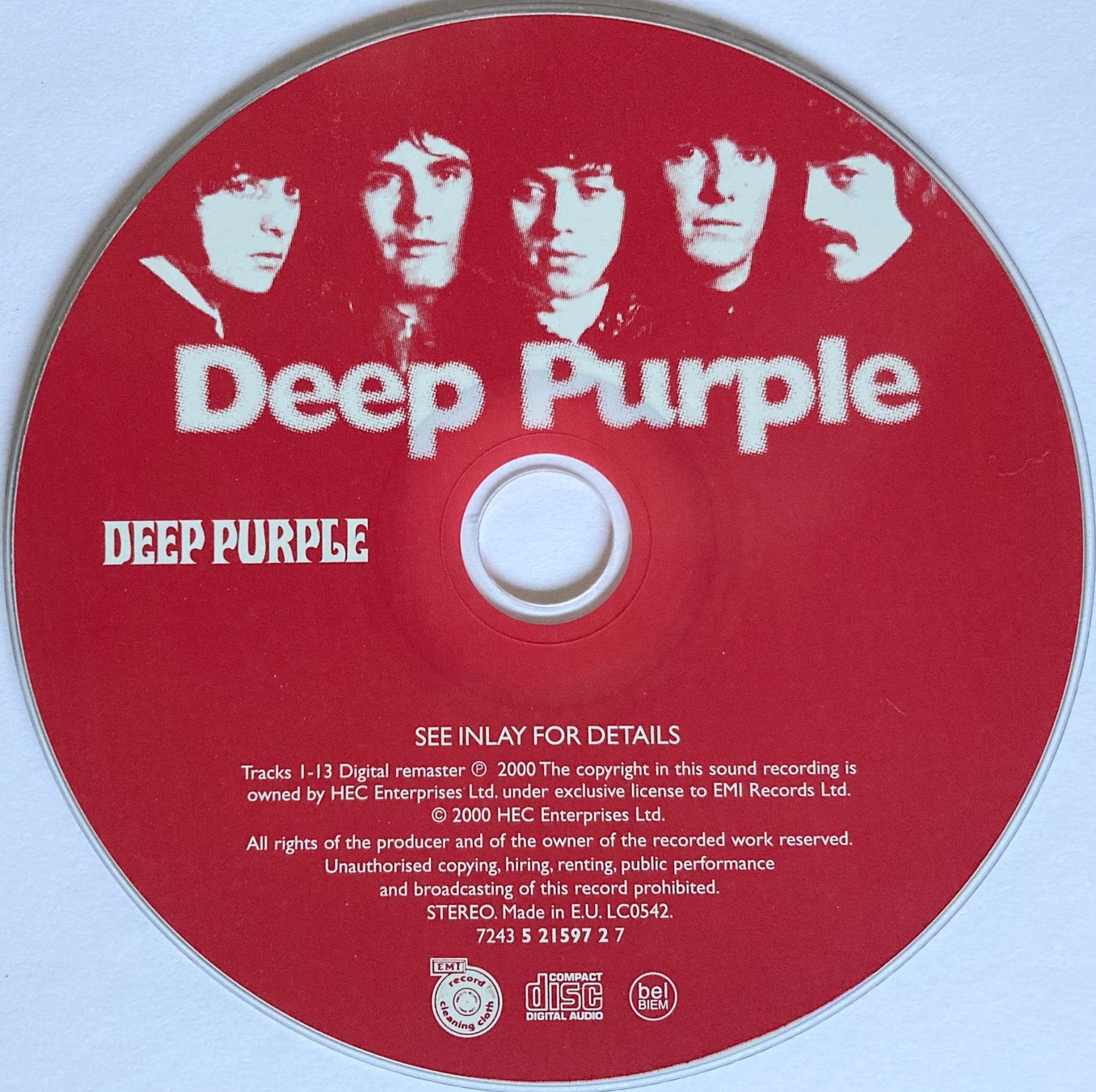 CDs: DEEP PURPLE - S/T – D'occasion à Bottens par hotter-than-hell 2