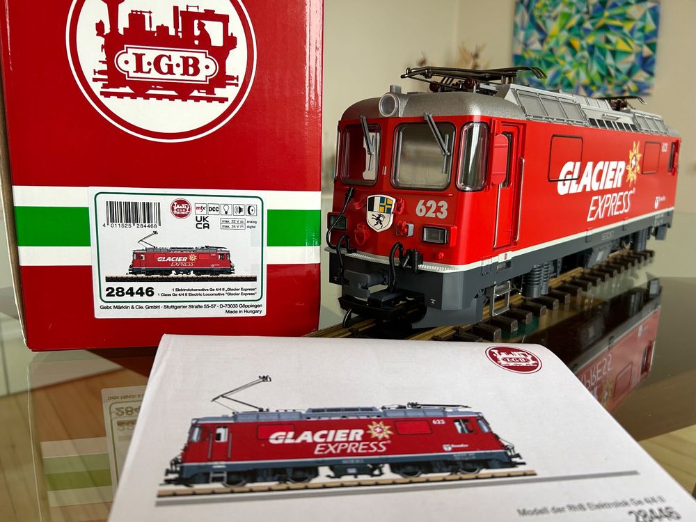 Lgb Rhb Ge Ii Elektrolokomotive Glacier Express Kaufen Auf