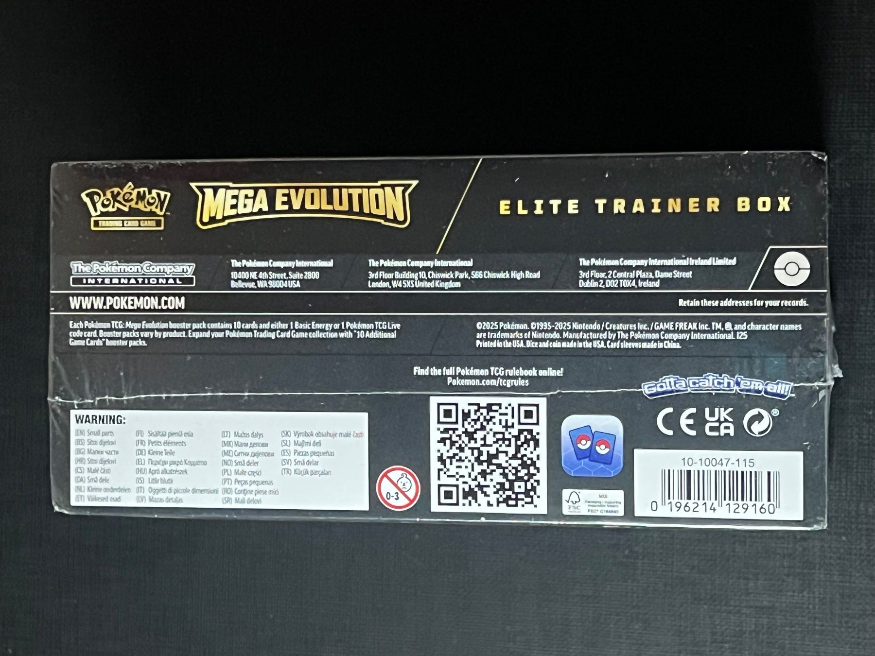 Pokémon Sammelbilder & Trading cards: Pokemon Mega Evolution Elite Trainer Box English – Neu und originalverpackt aus Appenzell von RMBricks 4