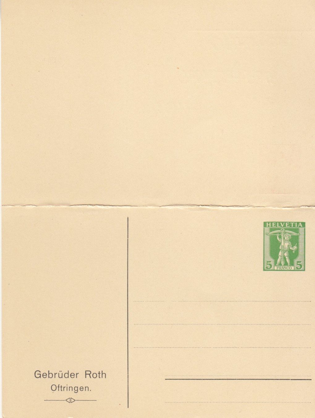 Alle Briefmarken: SGK PPK 108 Roth Oftringen – Gebraucht aus Bürglen TG von StampGraf