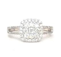 Diamantring aus 750 Weissgold: 73 Diamanten: statt 2.150 CHF