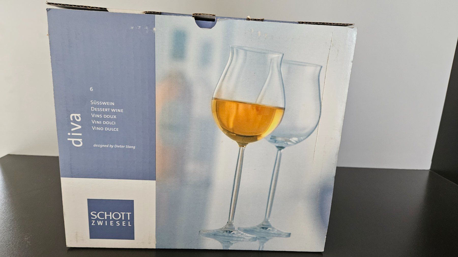 Zwiesel Bicchieri: 12 Süsswein-Gläser Schott Zwiesel – Nuovo e nell'imballaggio originale da Seengen venduto da babawid 2