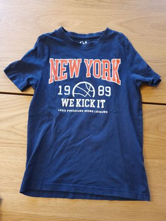 Cooles T-Shirt, Gr. 134/140, Motiv New York Basketball