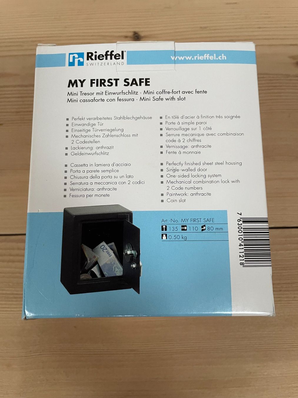 Casseforti: Rieffel My First Safe – Nuovo e nell'imballaggio originale da Aeschlen ob Gunten venduto da Floh028 4
