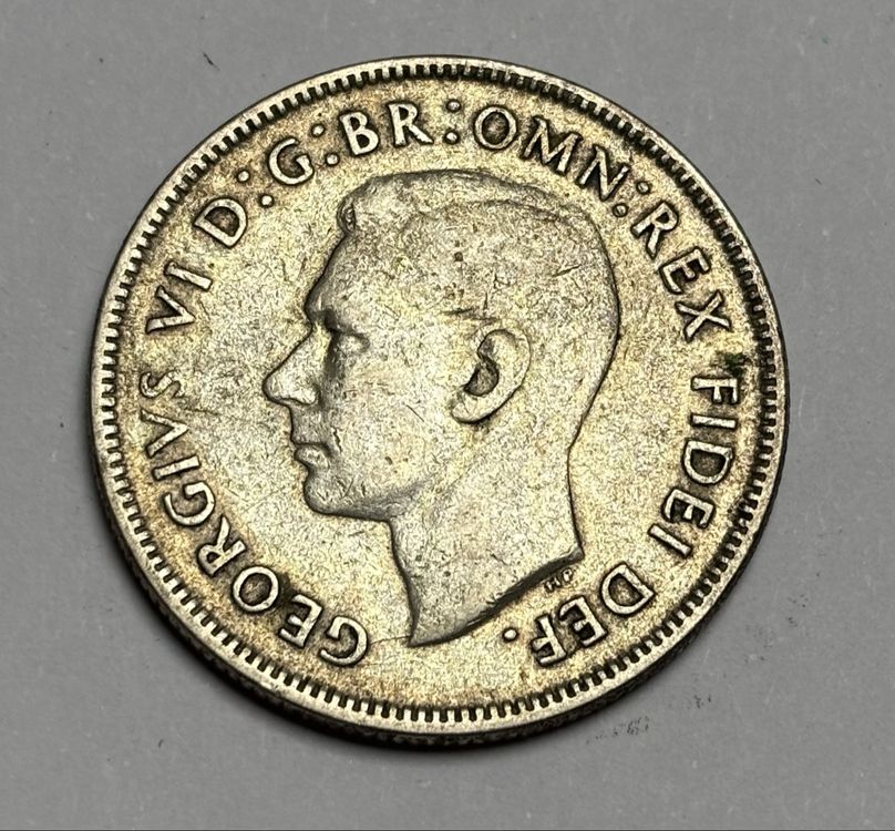 Pièce de monnaie ancienne Florin Australie 1951 rare (D #39 occasion) à La