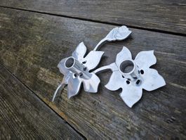 Metall: Driade Kosmos: Kerzenhalter Aluminiumguss