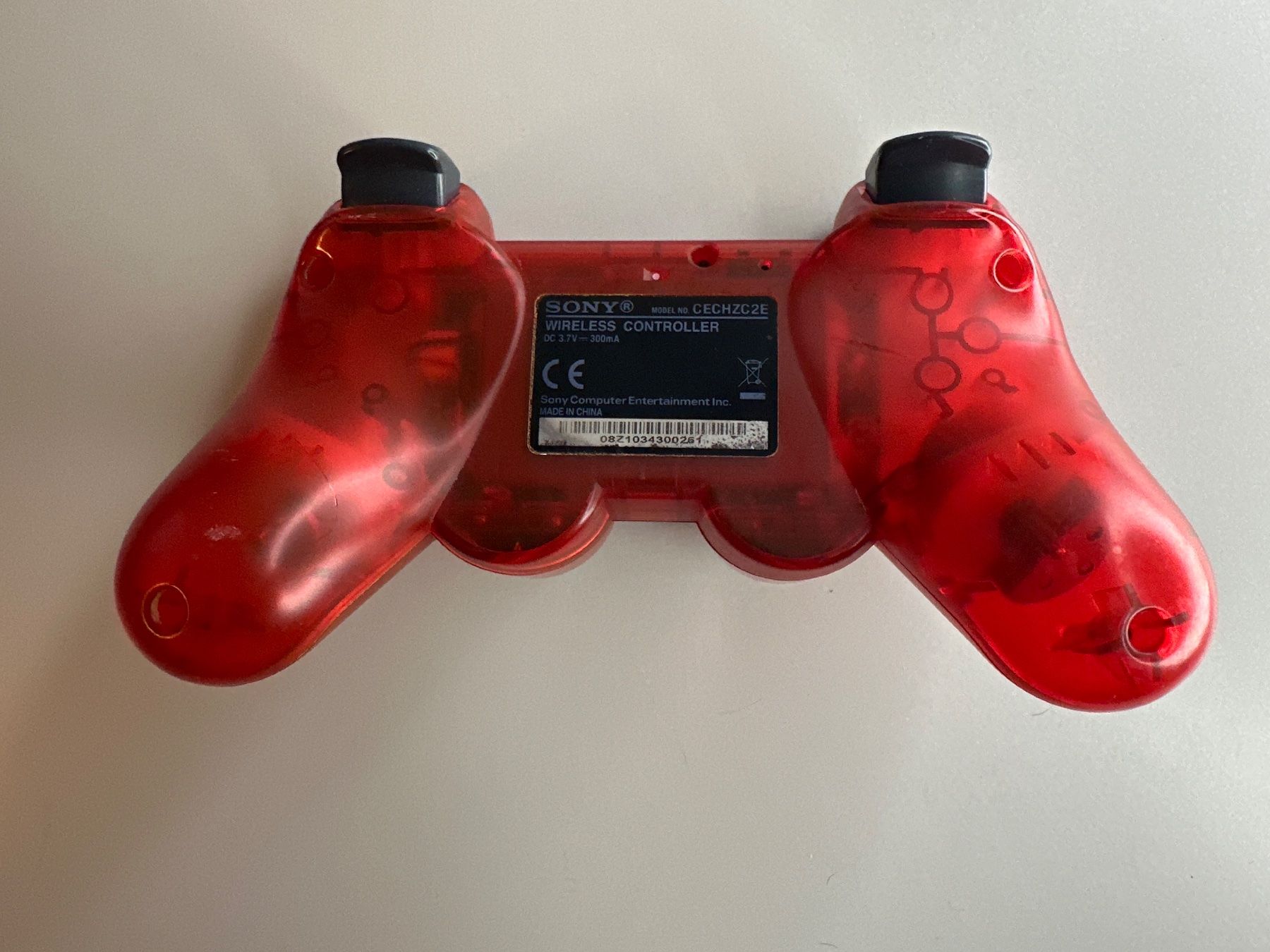 Sony Controller: PS3 Controller durchsichtig rot - Selten – Gebraucht aus St.gallen von taduz 1