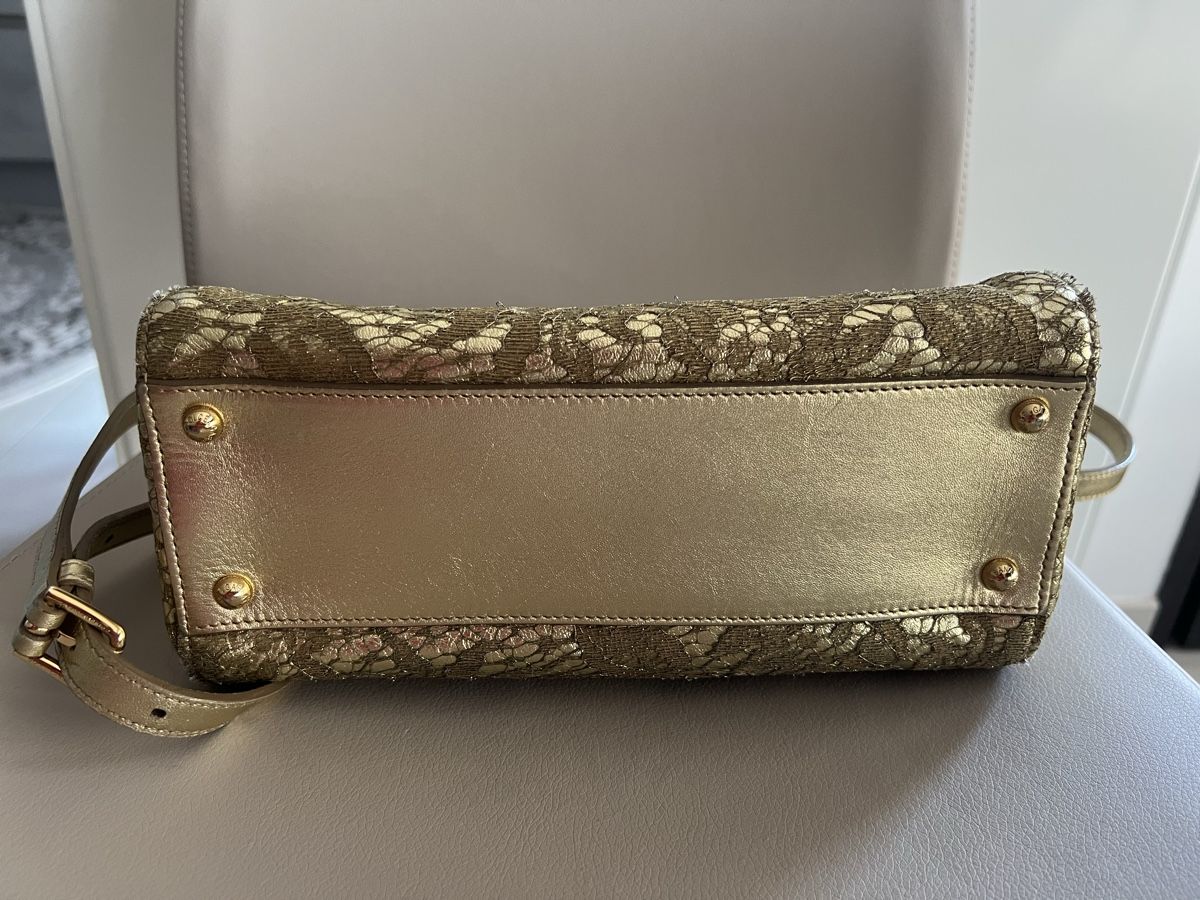 Dolce & Gabbana Taschen für Damen: Dolce and Gabanna Sicily Gold Bag – Gebraucht aus Châtelaine von Veradat 2