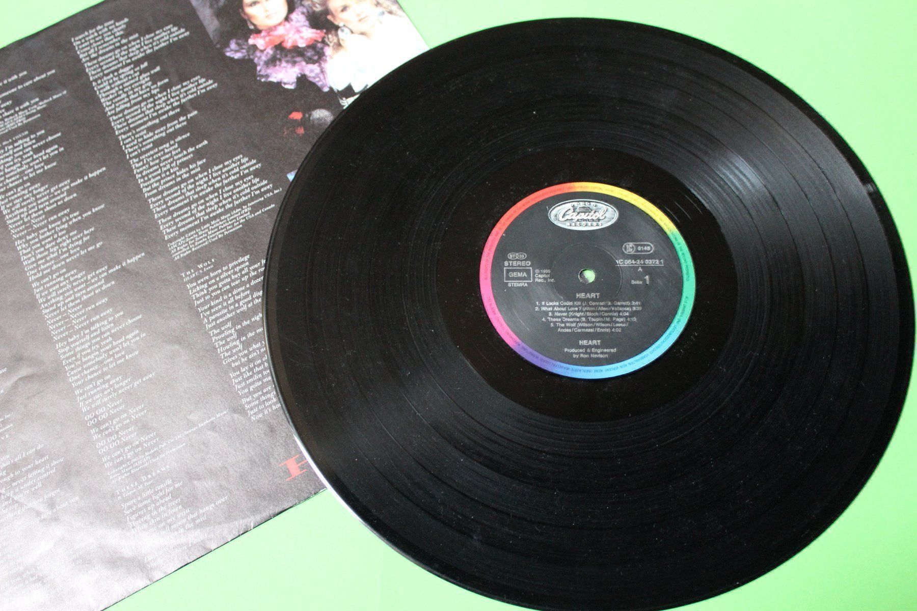 Dischi in vinile: HEART - HEART 1985 LP mit "Never" "These dreams" – Usato da Tübach venduto da JamesStone 3