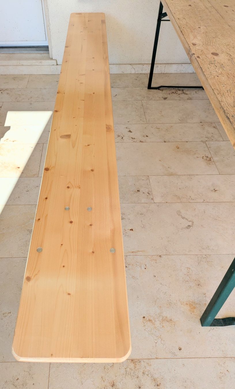 Tischset: Festbankgarnitur, Tisch + 2 Bänke – Gebraucht aus Liestal von Greg99 2