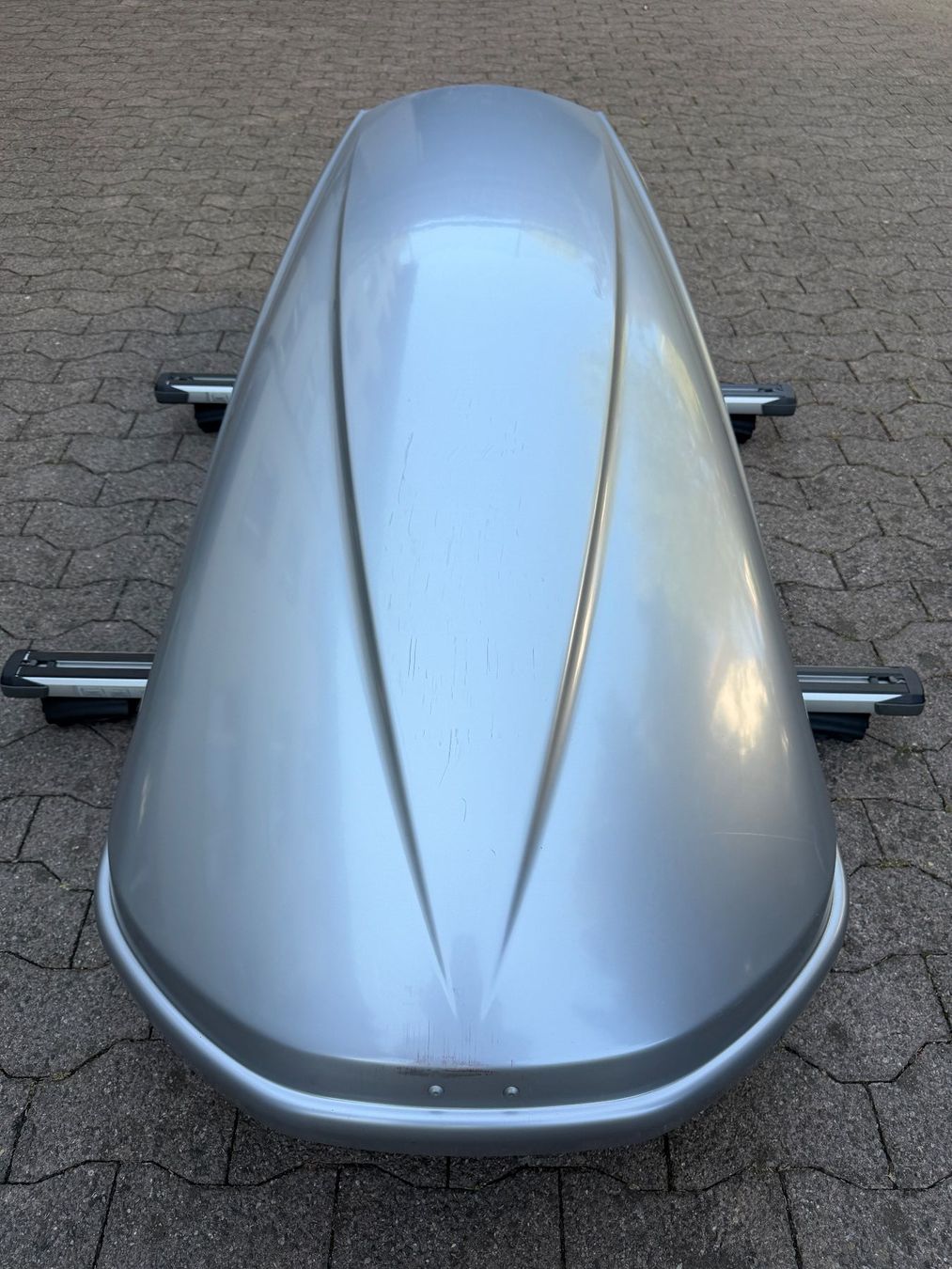 Thule Dachboxen: Thule Motion 800 Dachbox mit Dachträger Slide Bar – Gebraucht aus Roggwil TG von Zitronenmelisse 2