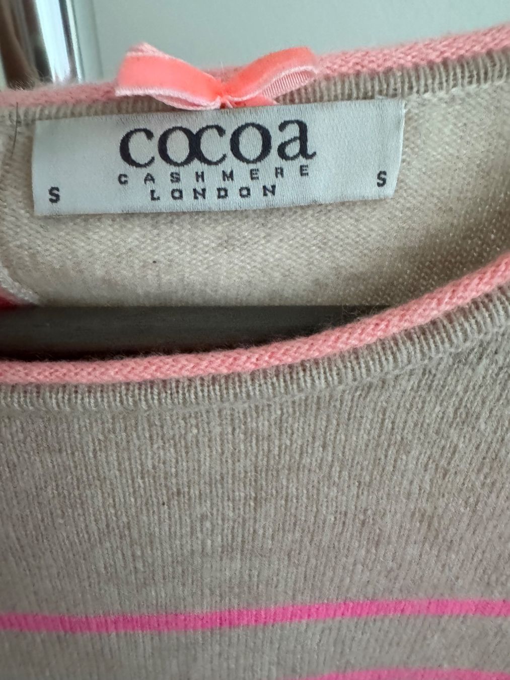 Maglioni & Felpe: Schöner Pullover Cacao Kaschmir, Gr. S – Usato da Zürich venduto da froschchen79 4