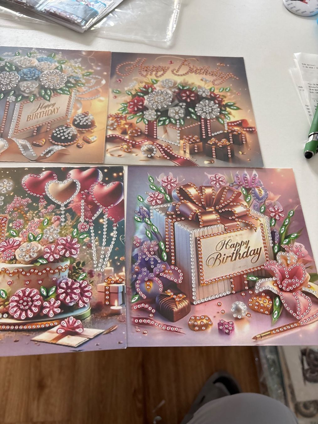 Kit bricolage: Diamont-Painting Karten – Nuovo e nell'imballaggio originale da Amriswil venduto da SCHLOSSGEISTLI 2