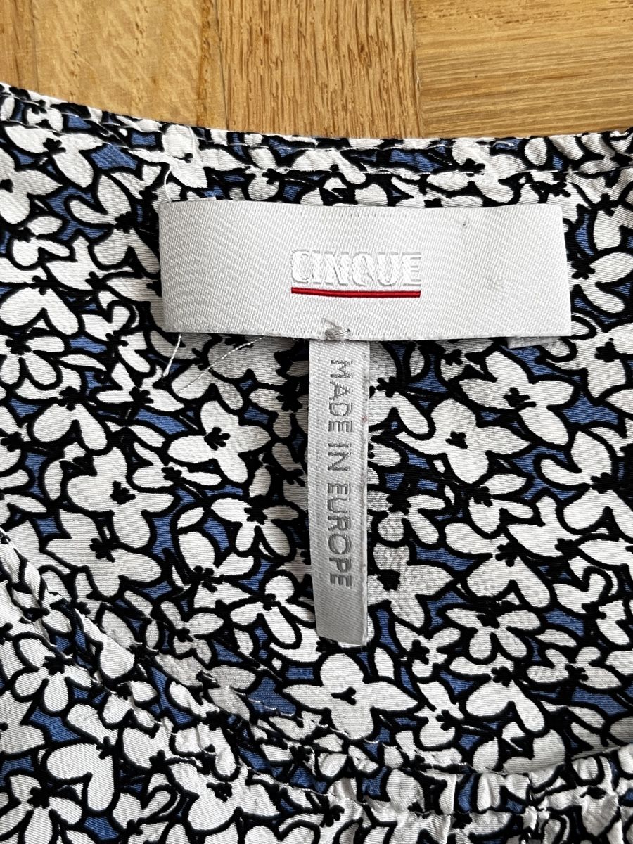 Top: Cinque, Blusentop mit Blumenprint, Gr. S – Usato da Zürich venduto da Kleanthy 2