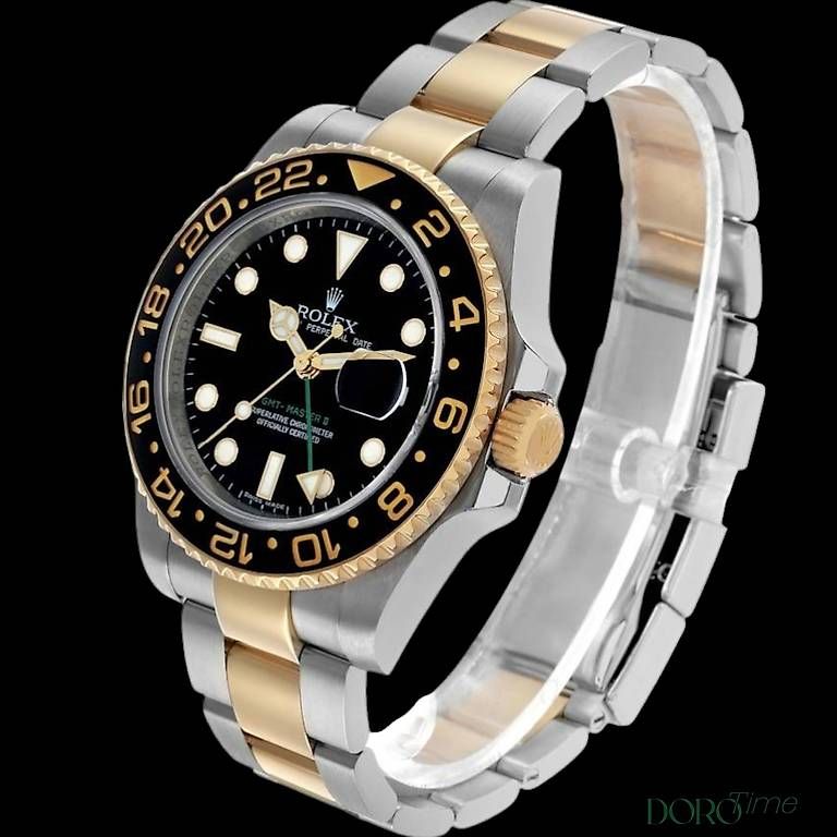 Rolex Orologi: Rolex GMT-Master II REF 116713LN ACCIAIO E ORO FULL SET 2008 – Usato da Grancia venduto da Gioielleria_DoroTi 2