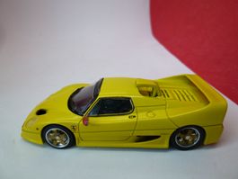 BBR - Bausatz - Ferrari F50 in gelb - nicht perfekt aber %%%
