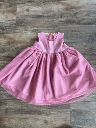 Festliches Kleid, Grösse 104, dezenter Glitzer