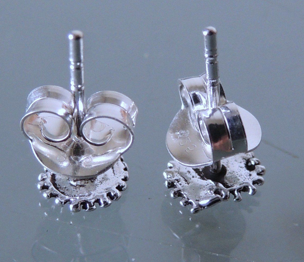 Orecchini pendenti & Orecchini a lobo: Silber 925 Ammonit Ohrstecker 7 mm – Nuovo e nell'imballaggio originale da Waldenburg venduto da schaller707 3