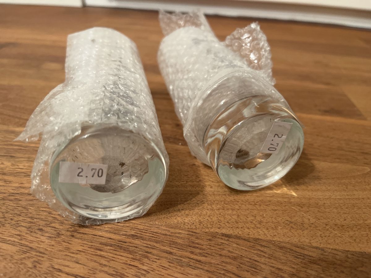 Bicchieri: Gläser 2 Stück Longdrink ca. 14cm hoch – Nuovo (secondo la descrizione) da Andelfingen venduto da estark 1