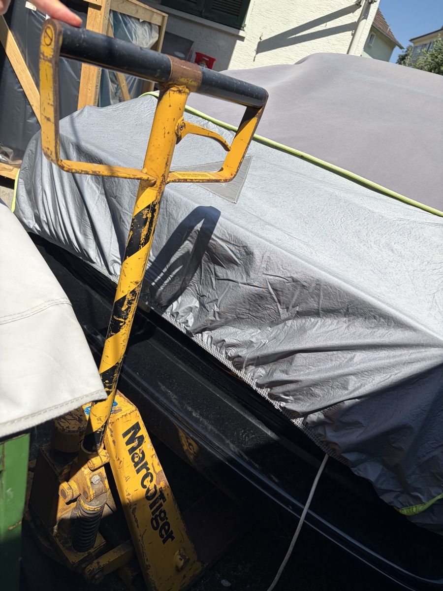 Carrelli elevatori e a forche: Hubwagen Marc Tiger gelb  – Usato da Niederbüren venduto da lau_rh9k 1