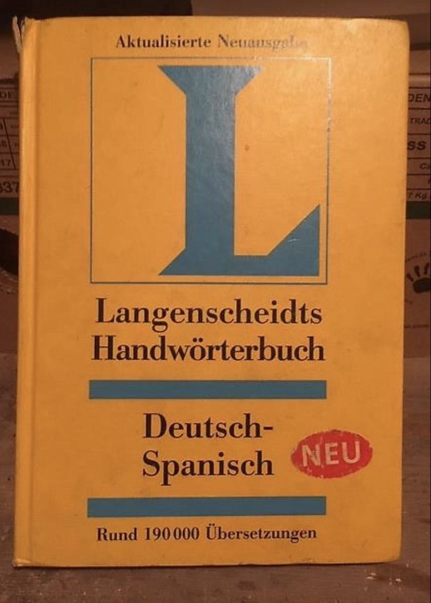 Livres: Langenscheidt Handwörterbuch Deutsch-Spanisch – D'occasion à Bern par Triici