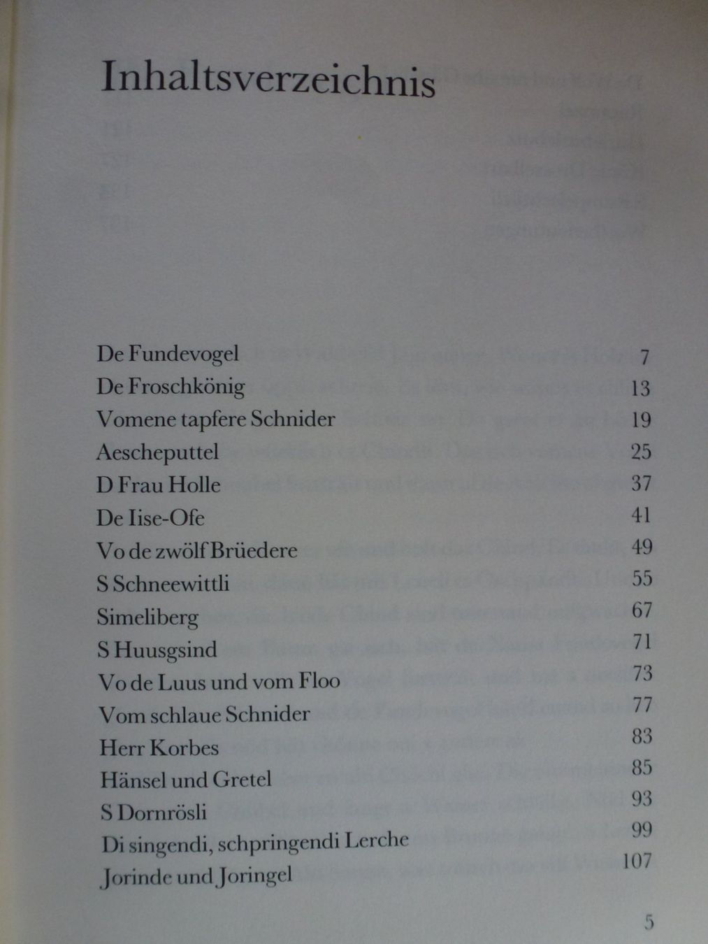 Bücher: De Fundevogel - 22 Märli vo de Brüeder Grimm – Gebraucht aus Mühlrüti von Dadadachs 5