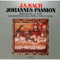 LP: J.S.Bach Johannes-Passion - Berner Bach-Chor 3LPs