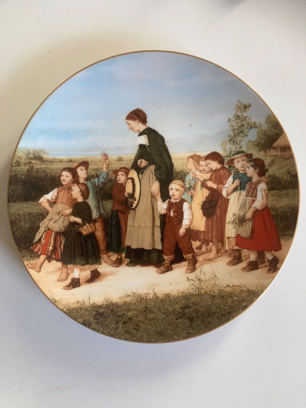 Assiettes: 3 Anker -  Teller. Langenthal  1978 – D'occasion à Zürich par Chaeffeler 2