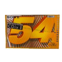 SONY CDixII 54 rare Chrom Audio Kassette im Originalzustand!
