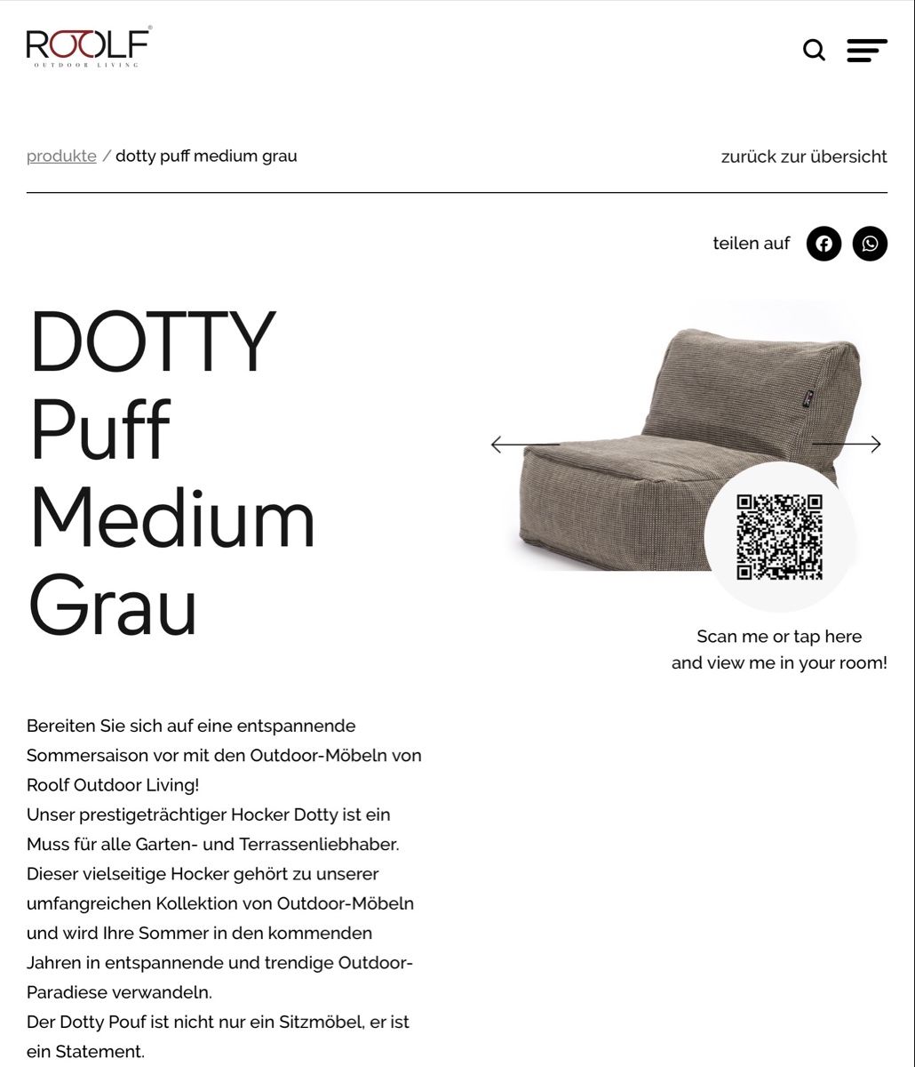 Poltrone: Designer Gartenmöbel - Roolf Lounge Set 4 Sessel + 2 Hocker – Nuovo (secondo la descrizione) da Zürich venduto da freerebel1 6