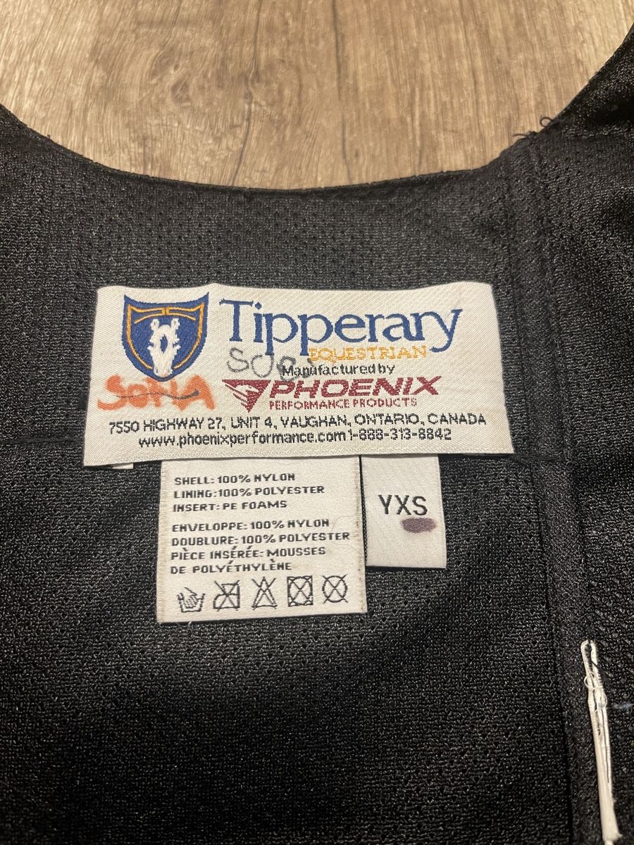 Altro abbigliamento per bambino: Tipperary Reitsicherheitsweste, Grösse YXS  – Usato da Frutigen venduto da Philippe_jsp 1