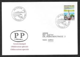 Sonderbrief S. 1327 Philexpo St. Blaise 8.-10.4.1988