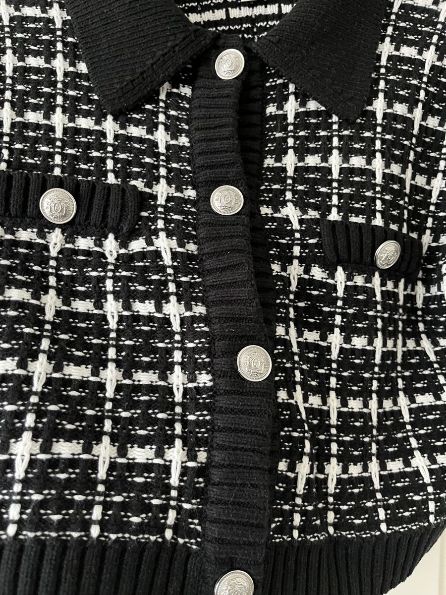 H&M Pulls & Sweat-shirts: Kurzärmeliger, eleganter Strickpullover – Neuf (Voir description) à Allschwil par eyl_bb8q 4