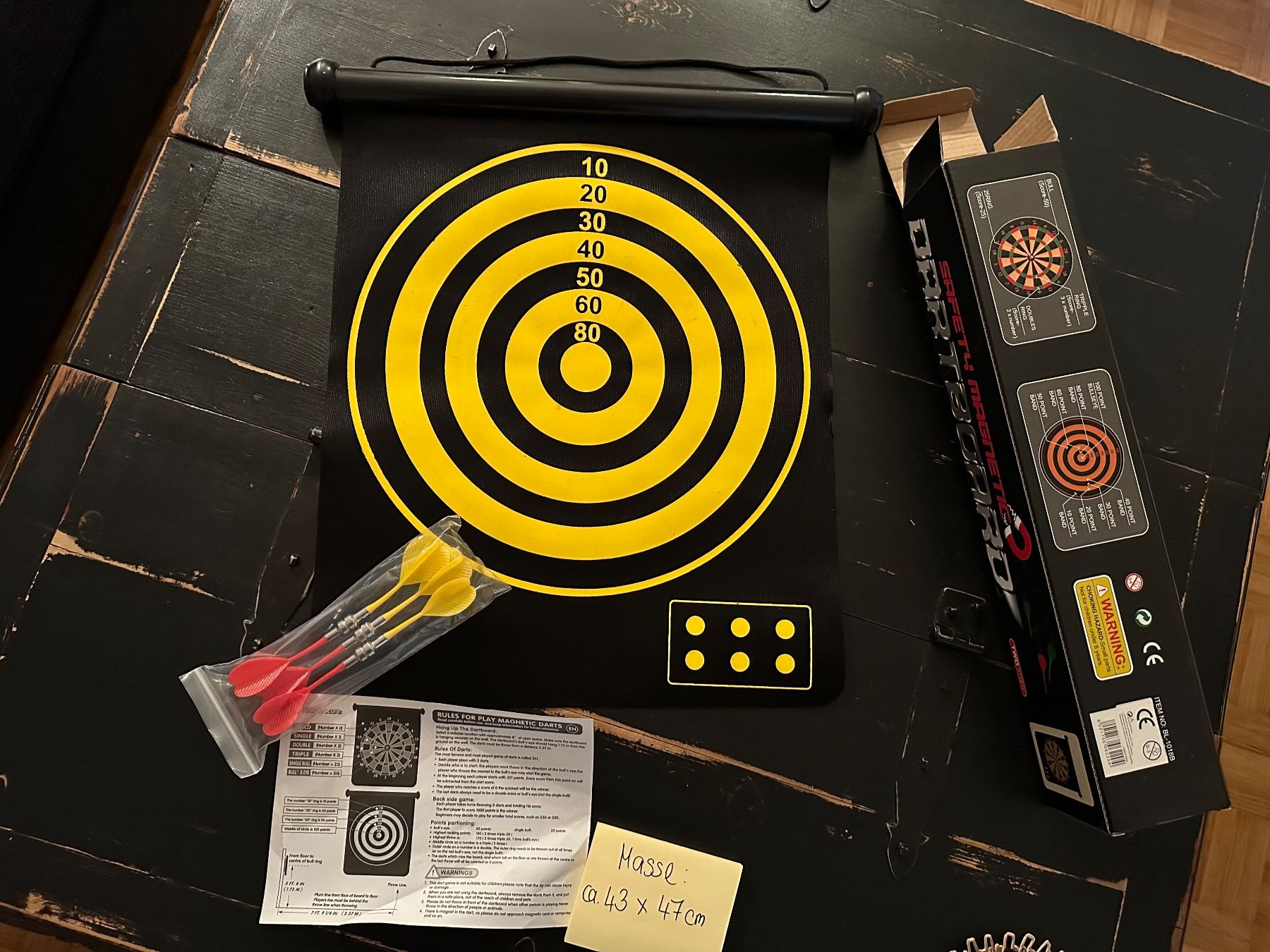 Freccette: Magnet Dartboard  *** NEU *** – Nuovo e nell'imballaggio originale da Zürich venduto da Faetze0 4