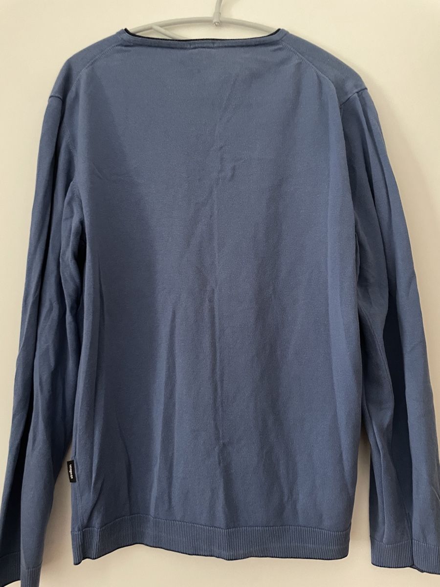 Maglioni & Felpe: Strellson Slim Fit V-Neck Sweater, XL, Blue – Usato da Adliswil venduto da Udarius 2