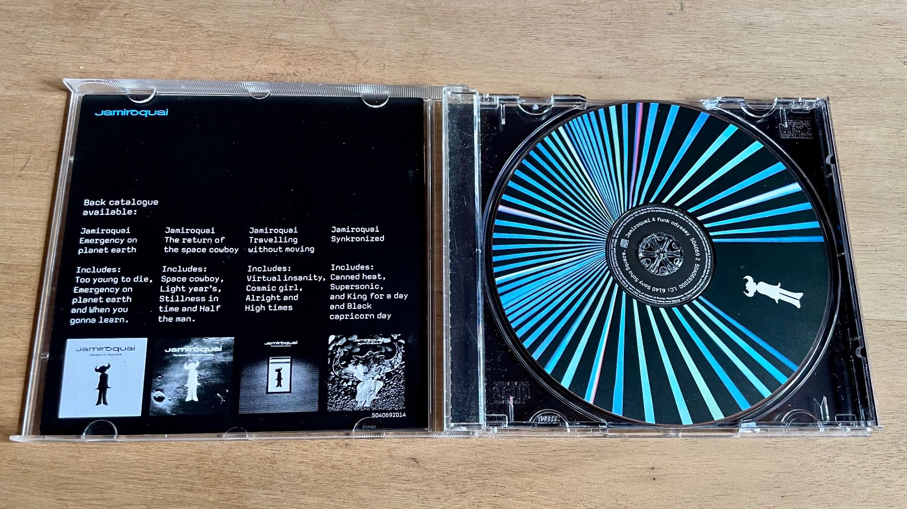 CD: Jamiroquai - A funk odyssey - CD – Usato da Pontresina venduto da il-bain 2