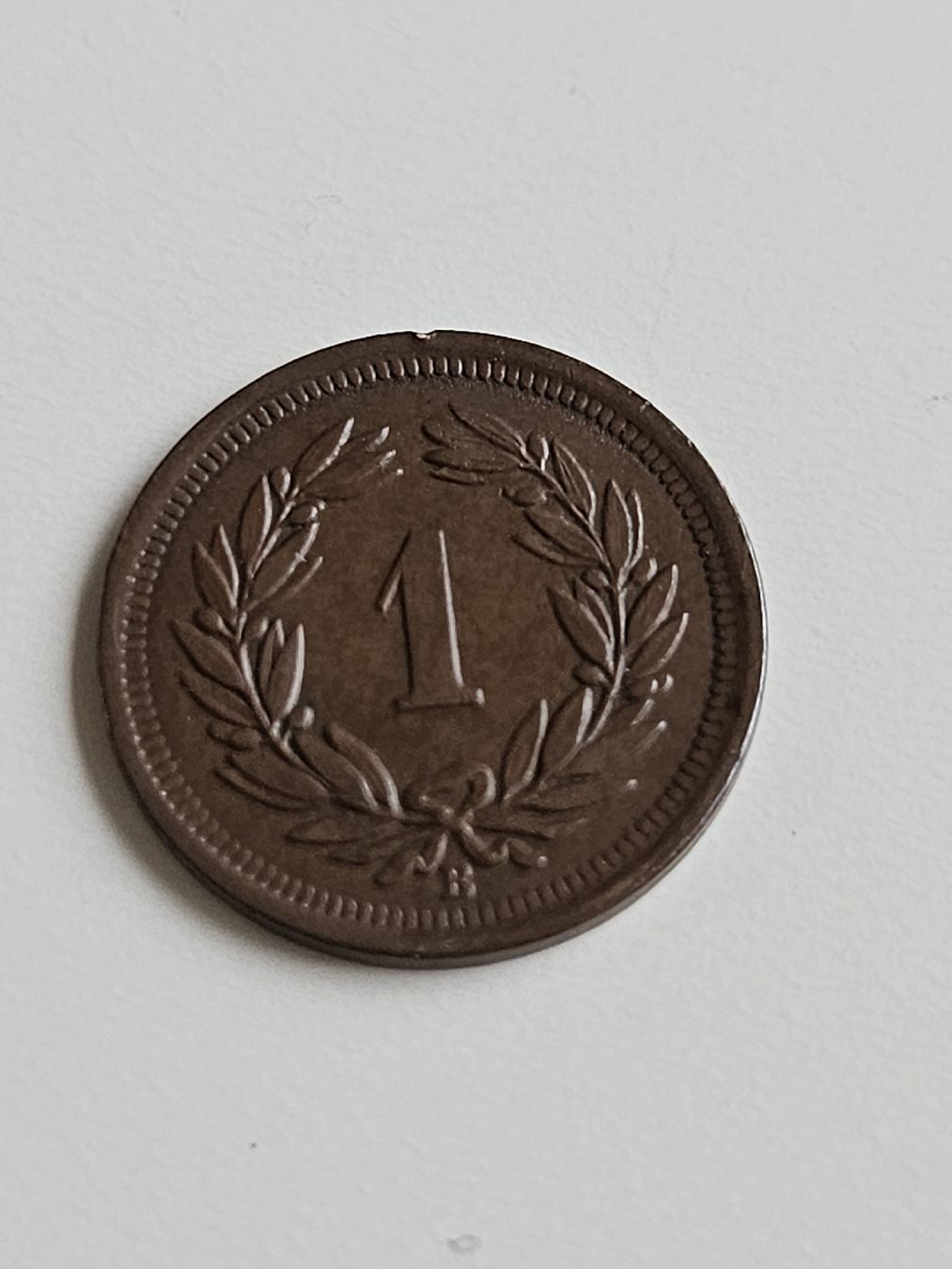 Tutti le monete: 1 Rappen 1900 – Usato da Pfäffikon ZH venduto da Melibol 1