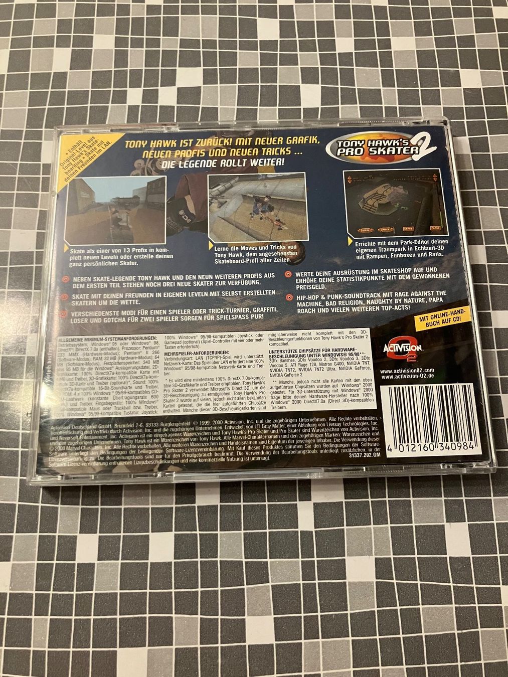 Spiele: Tony Hawk's Pro Skater 2 - PC (2000, deutsch) – Gebraucht aus Winkel von Asdas87 1