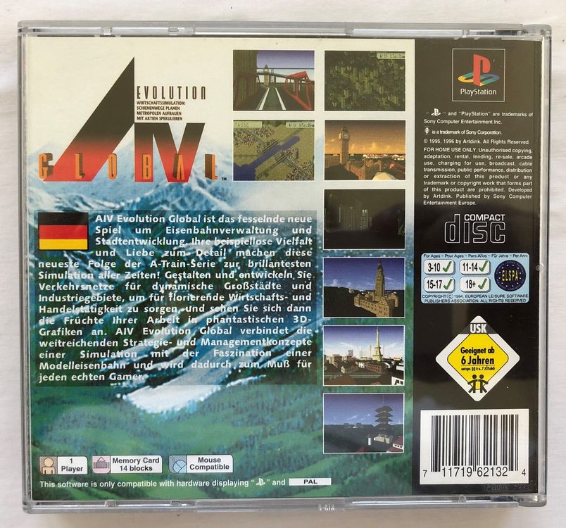 Playstation -A IV EVOLUTION GLOBAL [Wirtschaftssimulation