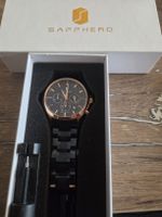 Sapphero Chronograph Uhr blau  Herren 