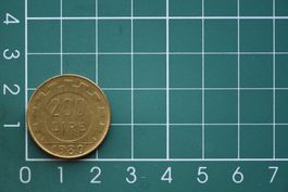 währung italiana 200 lire 1980