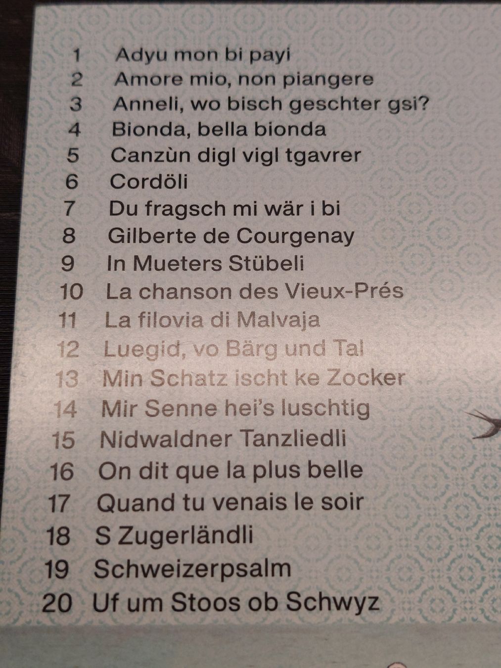 CD: 6 CDs Traditionelle CH Musik – Usato da Zetzwil venduto da lanst08 7