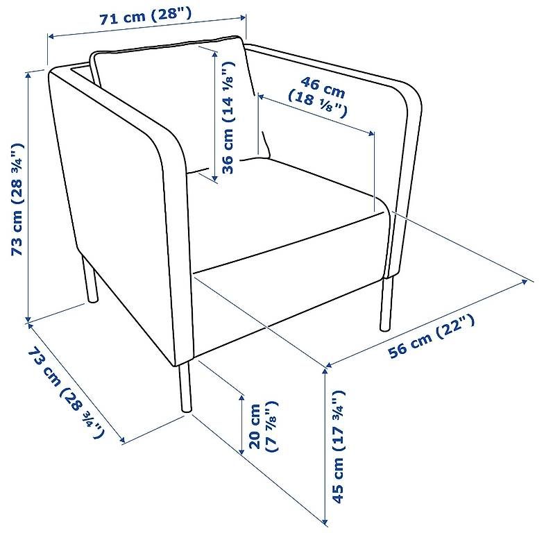 Poltrone: Fauteuil Ikea EKERÖ beige – Usato da Saxon venduto da Bastien.vial 3