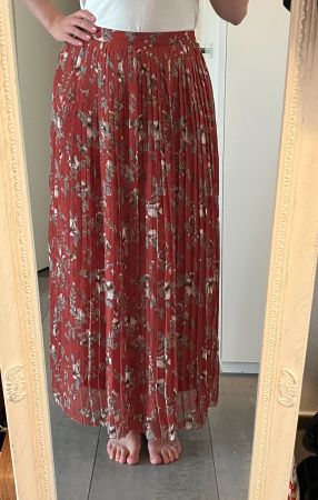 Plissierter Blumenrock von Vero Moda