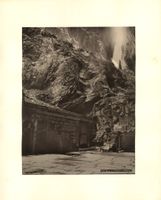 Schroeder & Cie, Zürich, um 1895, Gorge de la Tamina 1455