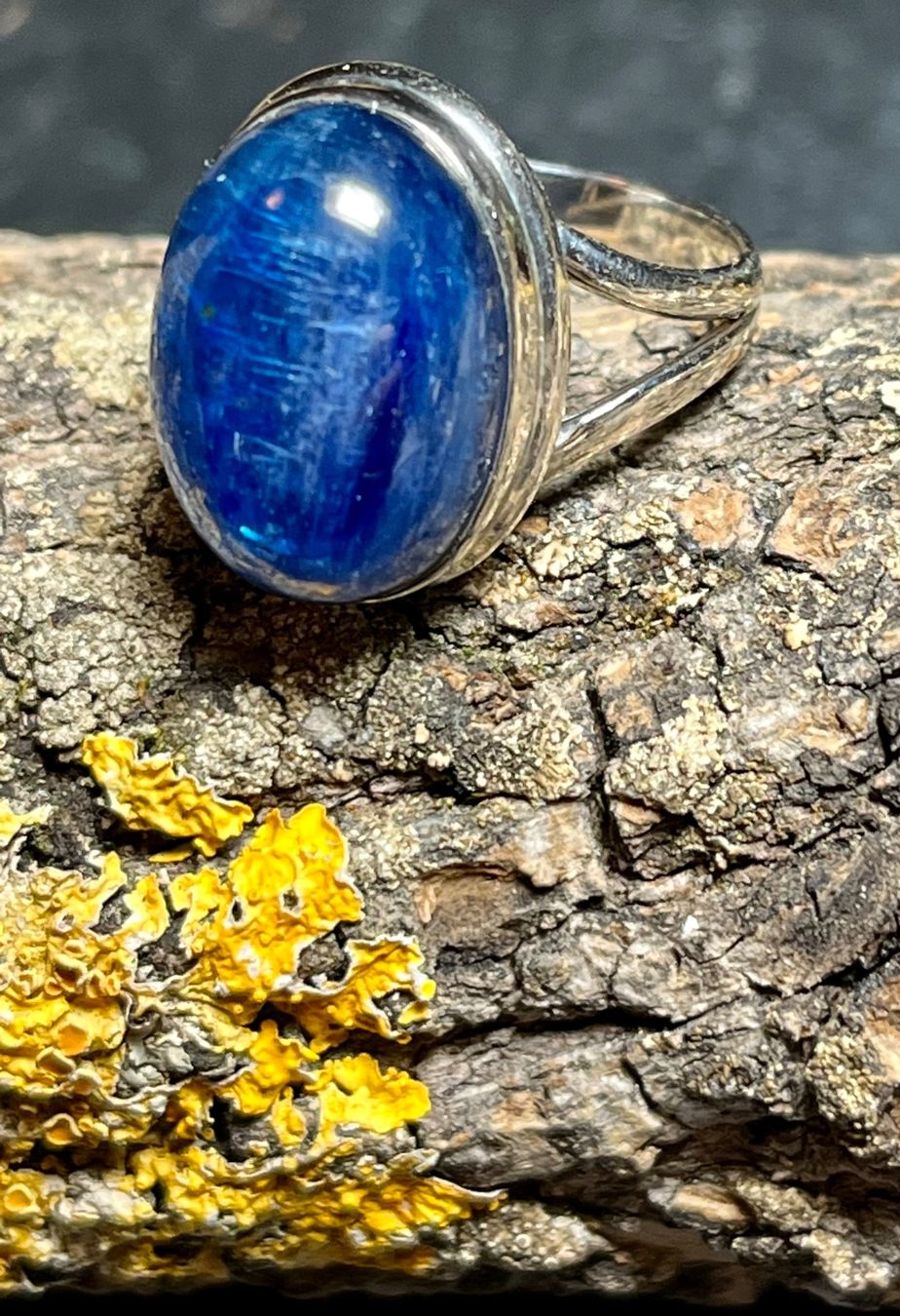 Anelli: Silber Ring mit XXL Kyanit – Nuovo (secondo la descrizione) da Diegten venduto da hamofi57 4