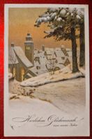 Bezaubernde Weihnachtskarte nach Steffisburg 1930