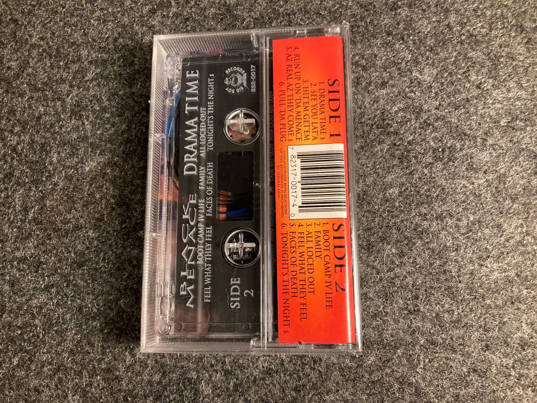 Musicassette: Black Menace - Drama Time (MC) – Nuovo e nell'imballaggio originale da Fribourg venduto da Karushi 2