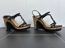 High Heels Plateau Sandalen Grösse 38 neuwertig